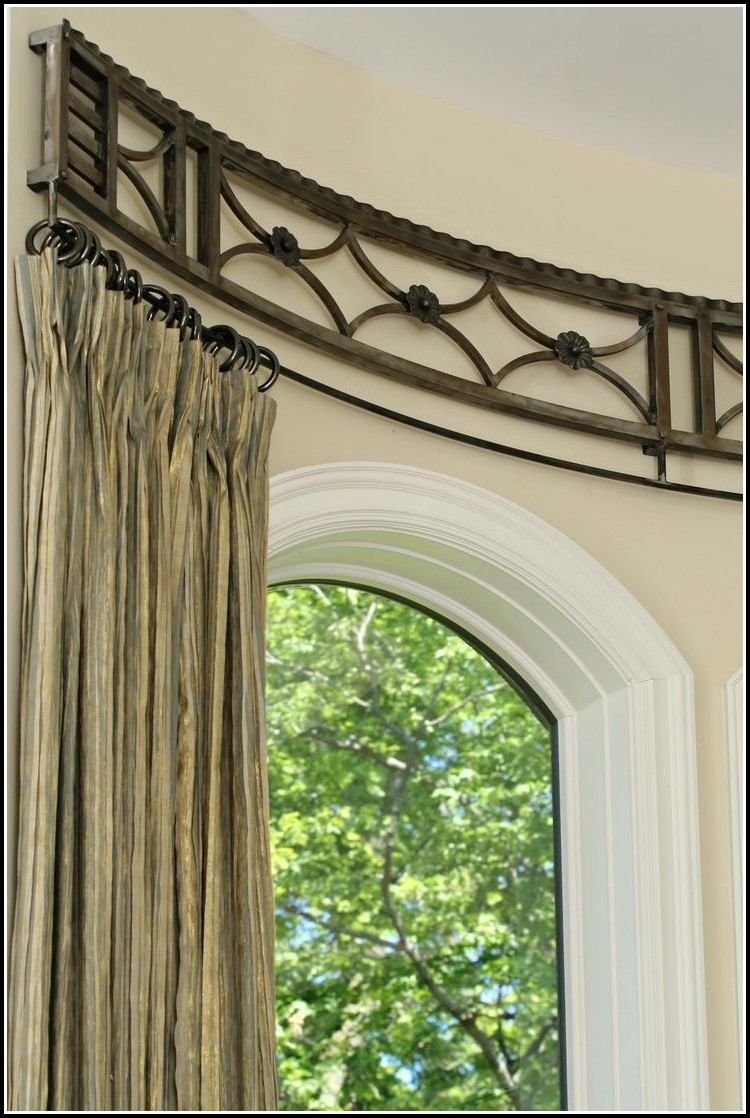 Curved Curtain Rod For Bay Window Download Page \u2013 Home Design Ideas Galleries  Home Design 