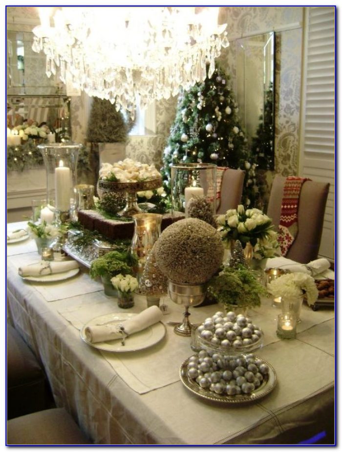 Christmas Table Decorations Martha Stewart  Tabletop  Home Design