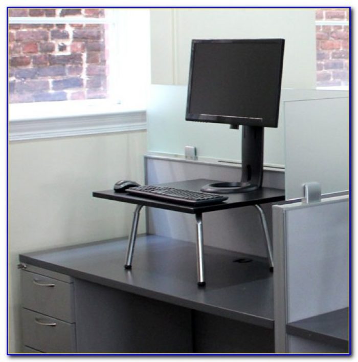 Diy Desktop Adjustable Standing Desk - Desk : Home Design ...