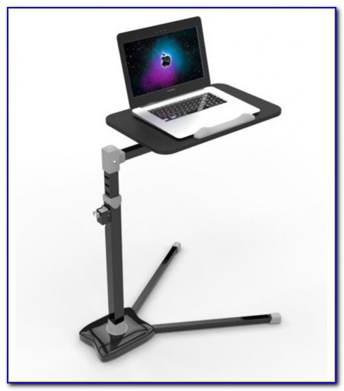 diy standing desk for laptop 700x795