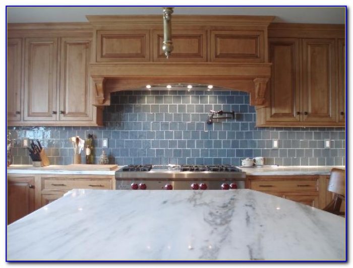  Blue  Glass  Backsplash  Tile  Tiles Home Design Ideas 