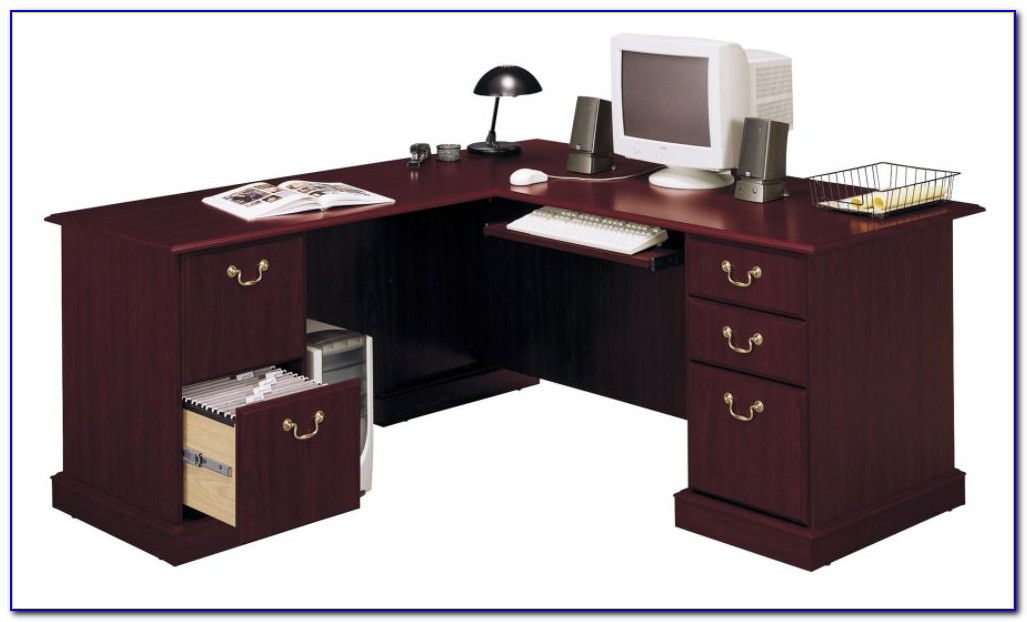 Bush Industries Saratoga Executive Desk - Desk : Home ...