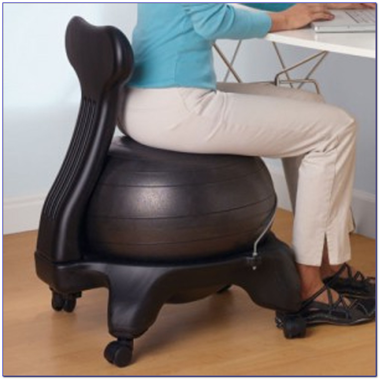 Swiss Ball Desk Chair 