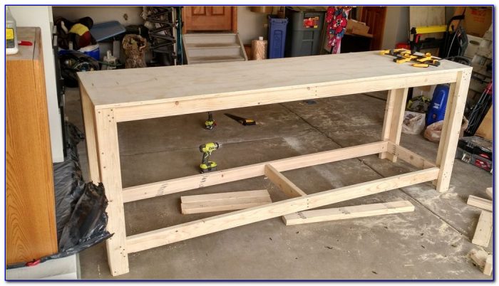 How To Build An L Shaped Workbench - Bench : Home Design Ideas # ...