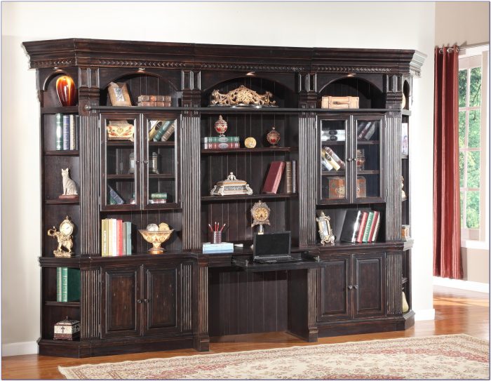 library wall units bookcase