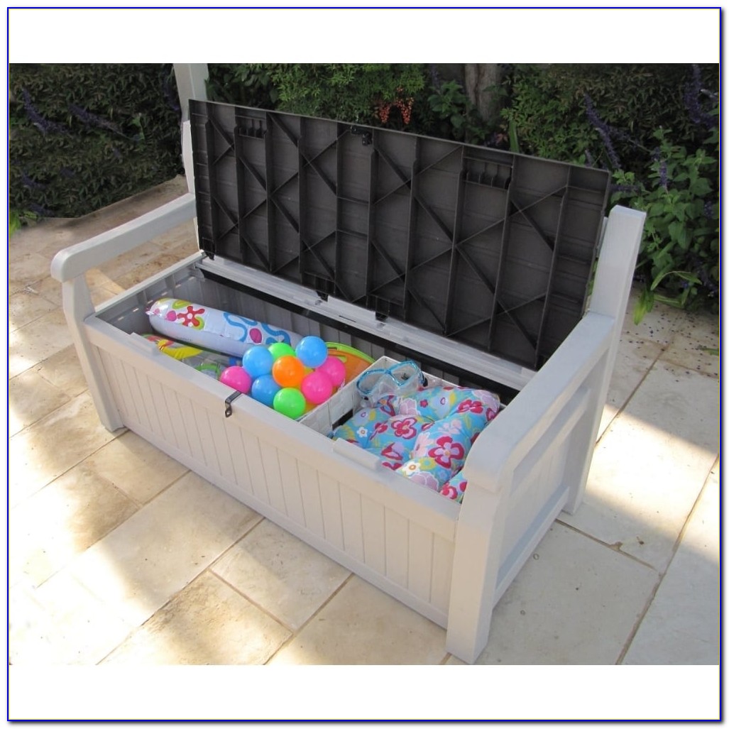 Keter Iceni Garden Storage Bench Box - Bench : Home Design Ideas ...