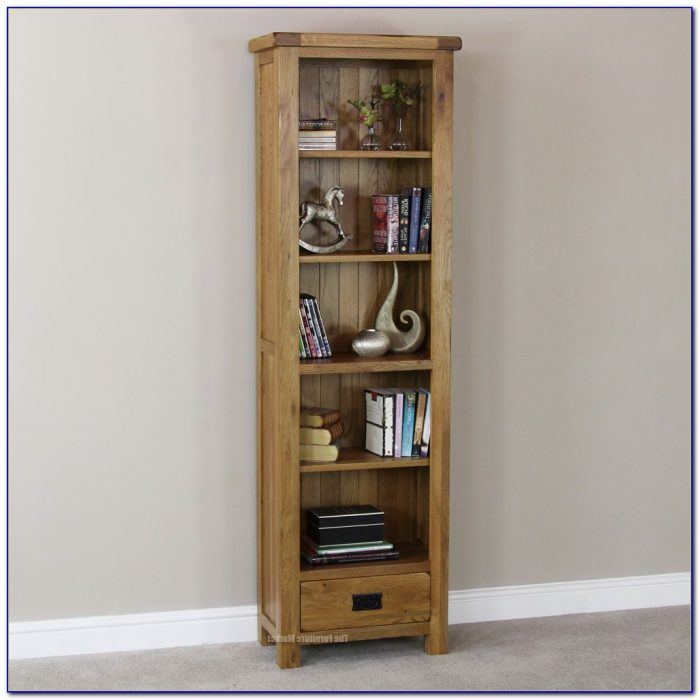 Tall Narrow Bookcase Oak - Bookcase : Home Design Ideas # ...