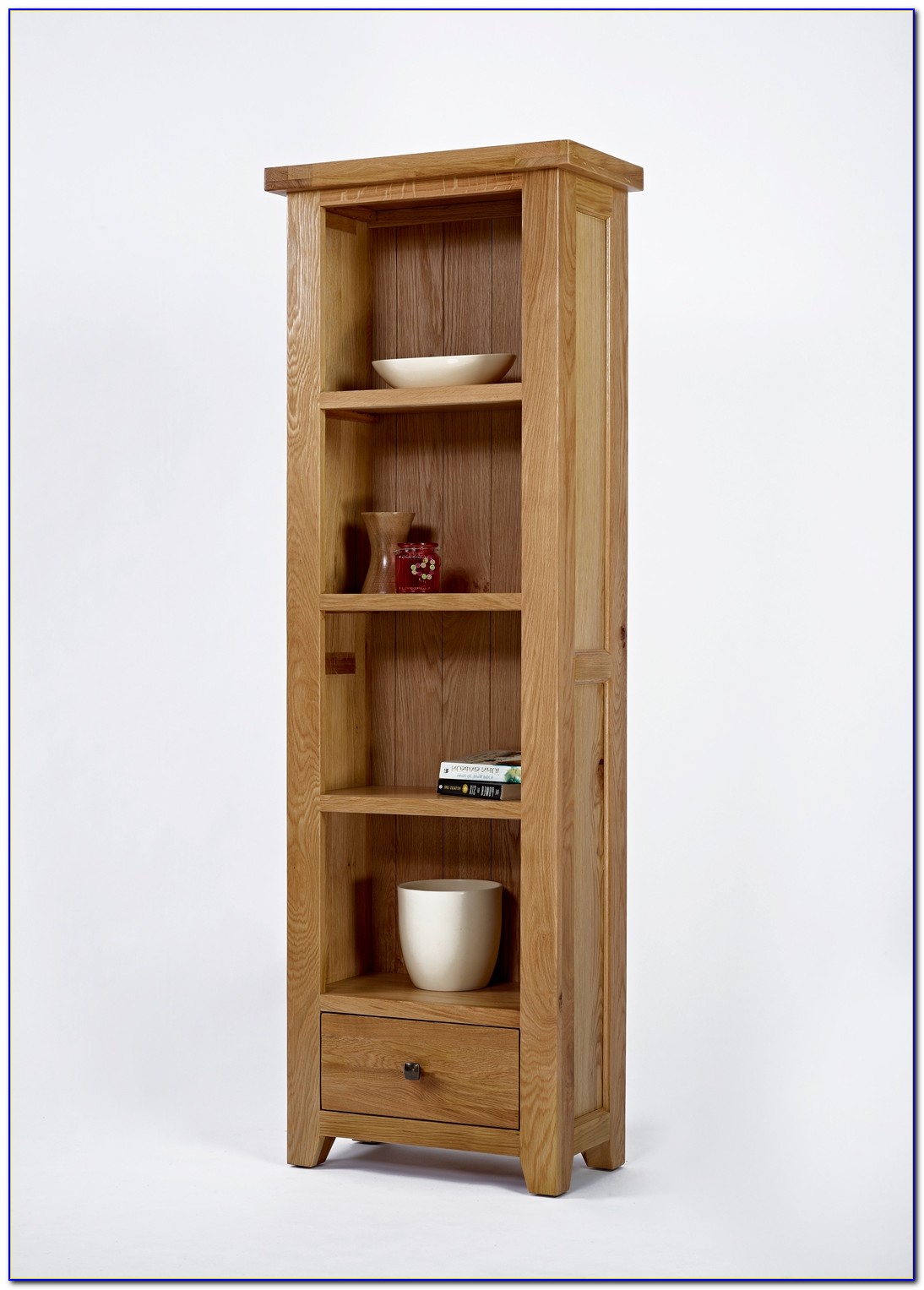 Unique Narrow Bookcase With Doors 