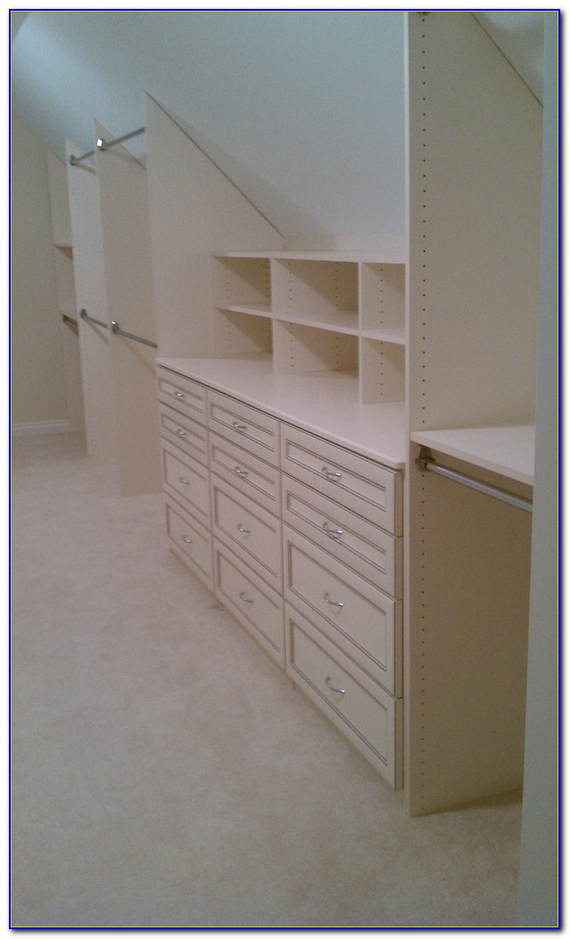 Organizing Closets With Sloped Ceilings - Ceiling : Home Design Ideas 