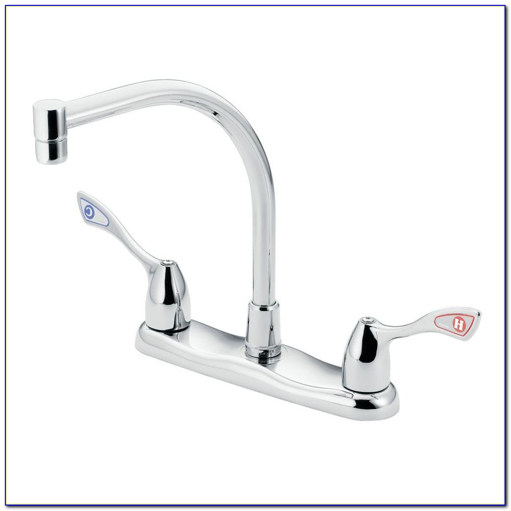 Moen Banbury High Arc Kitchen Faucet Faucet Home Design Ideas   Moen Banbury High Arc Kitchen Faucet 