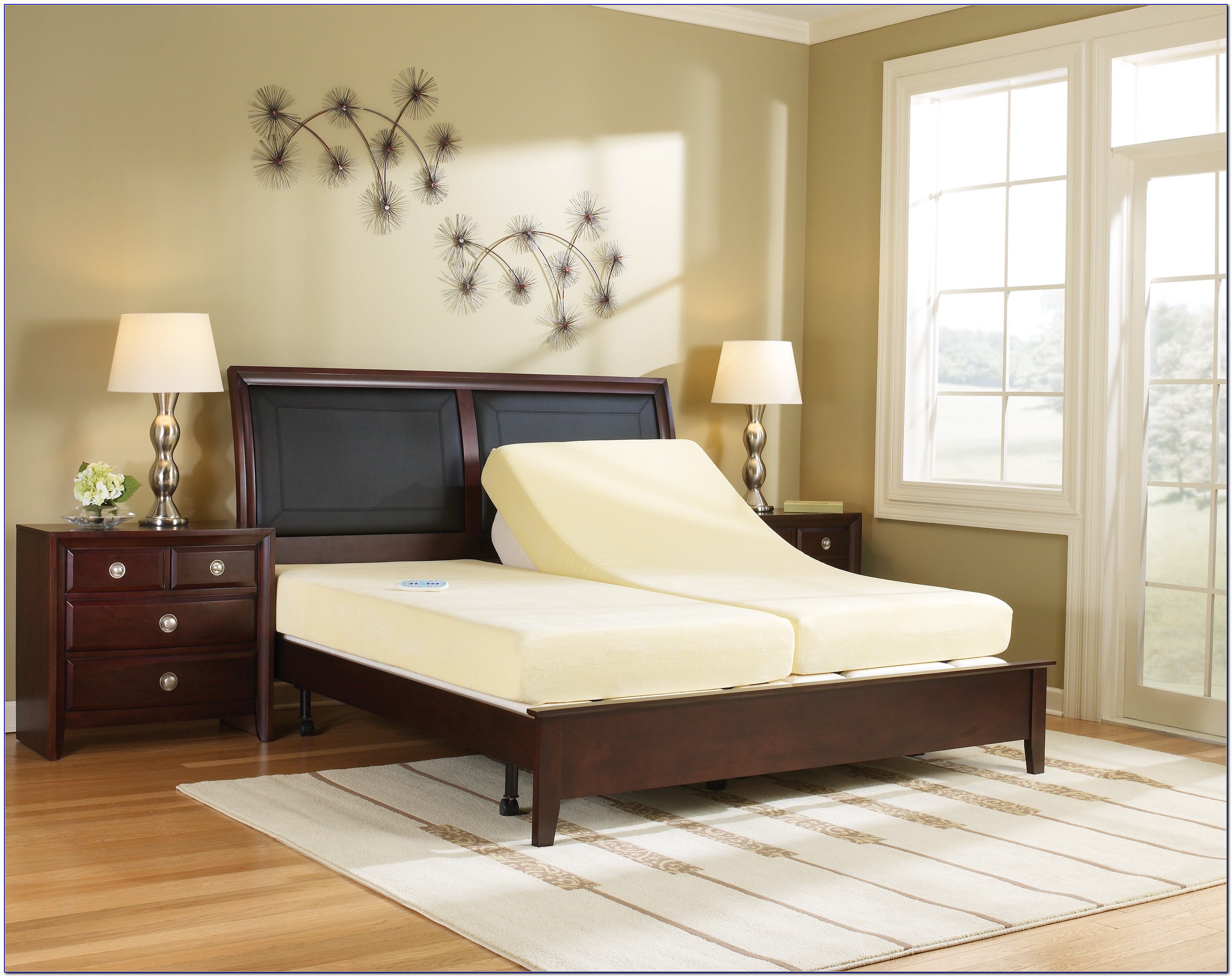 Adjustable Bed Frame For Headboards And Footboards Queen - Headboard ...